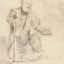 St. Peter in Penitence Art Print 1645 Painting by Rembrandt (6 Sizes) - Restored