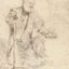 St. Peter in Penitence Art Print 1645 Painting by Rembrandt (6 Sizes) - Restored