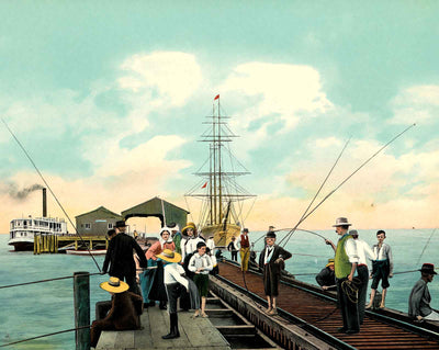 Fishing from the Dock