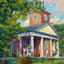 St Paul's Church Augusta GA in 1905 Art Print (7 Sizes) - Premium Print