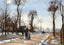 Street Winter Sunlight and Snow 1872 by Camille Pissarro Art Print (6 Sizes)