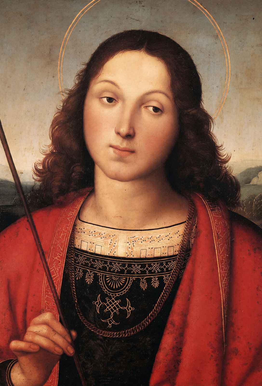 St. Sebastian Art Print 1503 Painting by Raphael (6 Sizes) - High Quality