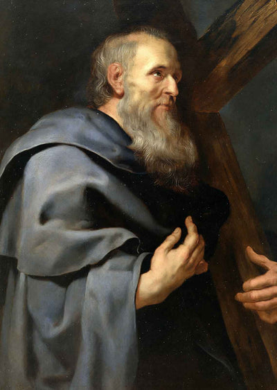 St. Thomas Bible Art Print Painting by Peter Paul Rubens (6 Sizes) - Retouched