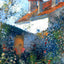 Study at Pontoise painting print by Camille Pissarro (1878)