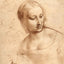 Study for Madonna with the Yarnwinder 1501 by da Vinci Art Print (6 Sizes)
