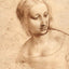 Study for Madonna with the Yarnwinder 1501 by da Vinci Art Print (6 Sizes)