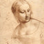 Study for Madonna with the Yarnwinder 1501 by da Vinci Art Print (6 Sizes)