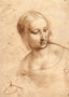 Study for Madonna with the Yarnwinder 1501 by da Vinci Art Print (6 Sizes)