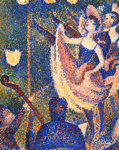 Study for the Chahut painting by Georges Seurat (1890)