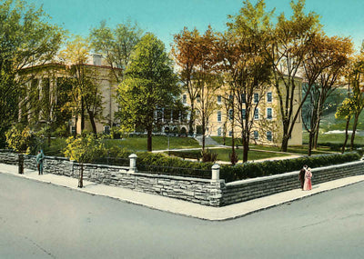 Stuart Hall Staunton VA in 1907 Vintage Print (7 Sizes) - Restored