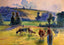 Study for 'Cowherd at Eragny' 1884 by Camille Pissarro Fine Art Print (6 Sizes)