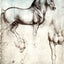 Study of Horses Art Print 1490 Painting by Leonardo da Vinci (6 Sizes)