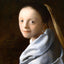 Study of a Young Woman art print by Johannes Vermeer (1667)