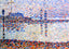 Study for 'the Channel at Gravelines, Evening' 1890 Seurat Art Print (6 Sizes)