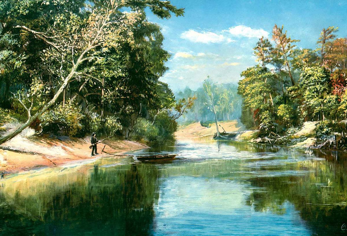 Sulphur Springs Covington LA in 1907 Vintage Print (7 Sizes) - Retouched
