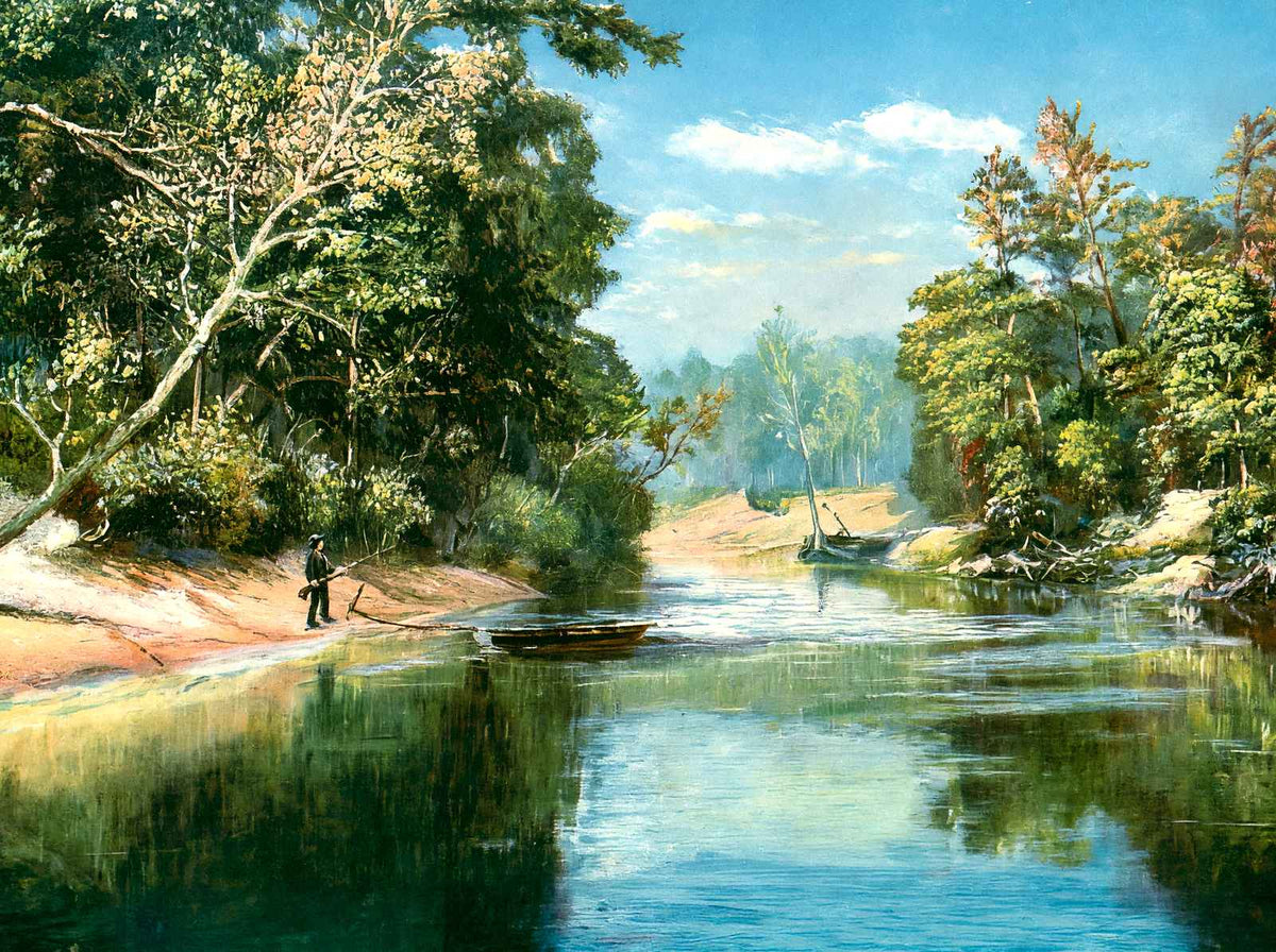 Sulphur Springs Covington LA in 1907 Vintage Print (7 Sizes) - Retouched