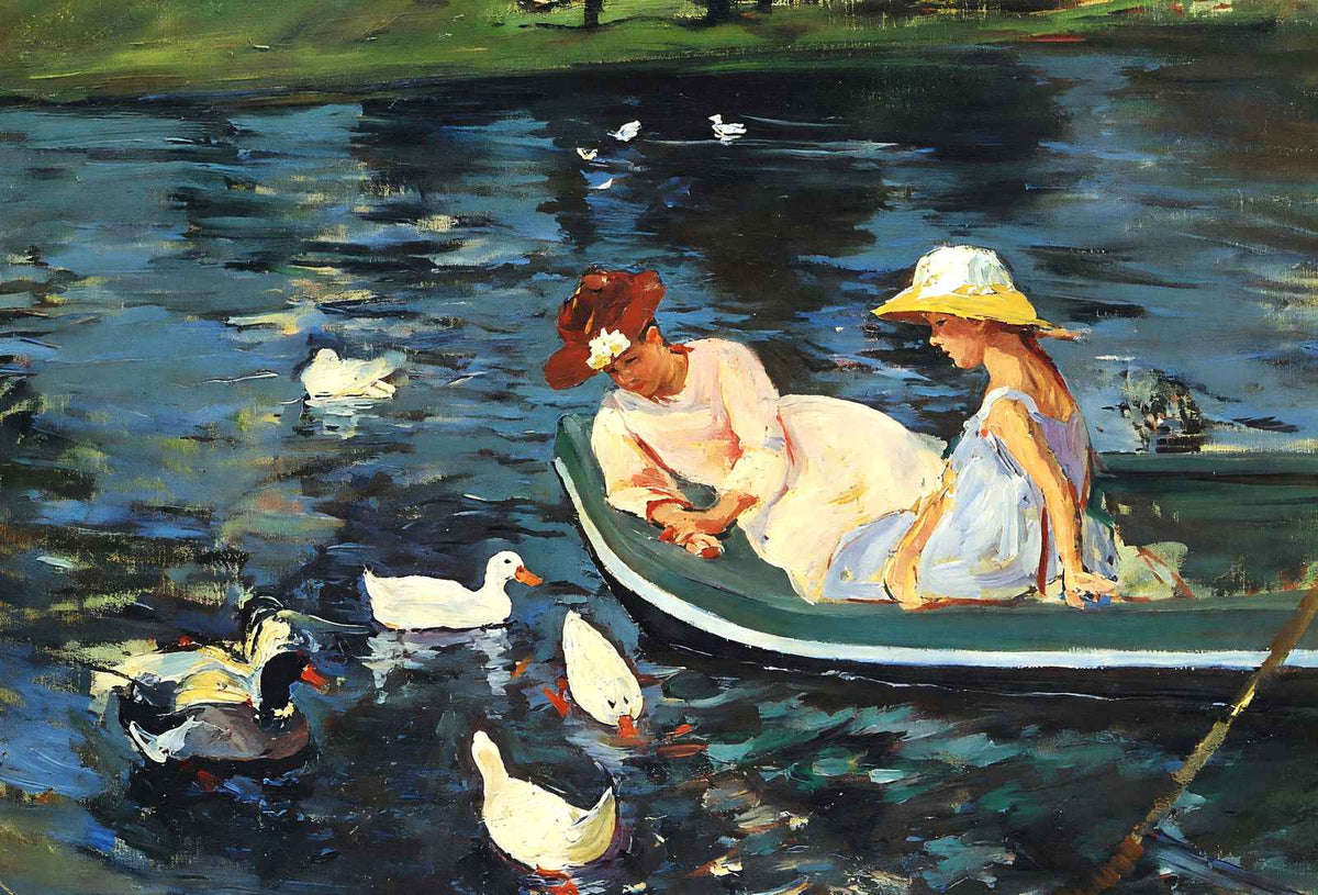 Summertime 1894 Painting by Mary Cassatt Art Print (6 Sizes) - Acid Free