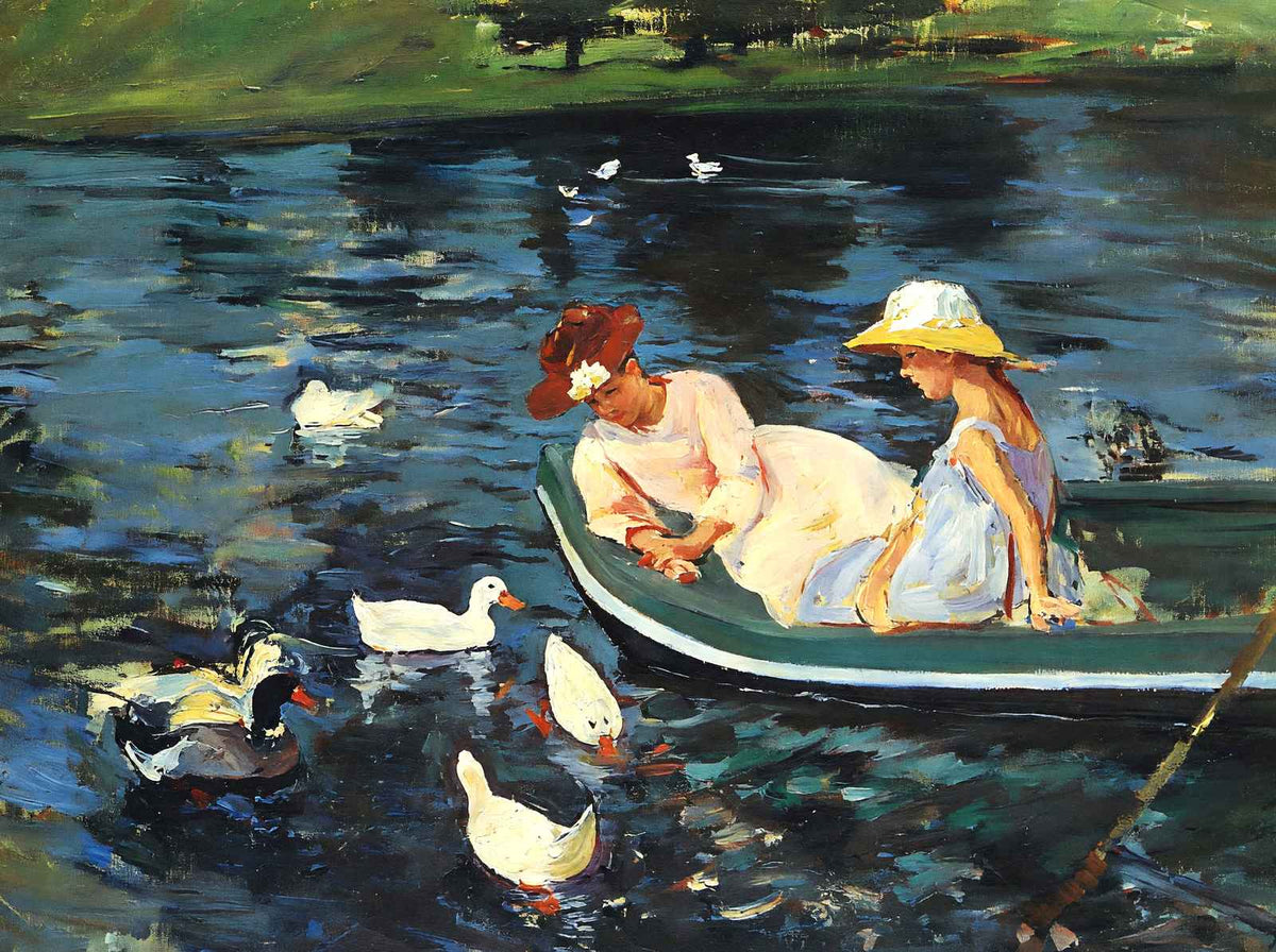 Summertime 1894 Painting by Mary Cassatt Art Print (6 Sizes) - Acid Free