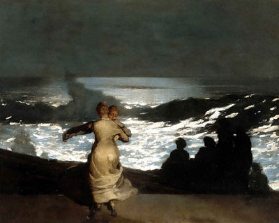 Summer Night fine art print by Winslow Homer (1890)