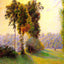 Sunset at Sent Charlez. Eragny Fine Art Print 1891 by Camille Pissarro (6 Sizes)
