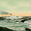 Surf at Delano Park Maine in 1908 Vintage Print (7 Sizes) - Reproduction