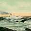Surf at Delano Park Maine in 1908 Vintage Print (7 Sizes) - Reproduction