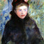 Susan in a Toque Trimmed with Two Roses 1881 by Mary Cassatt Art Print (6 Sizes)