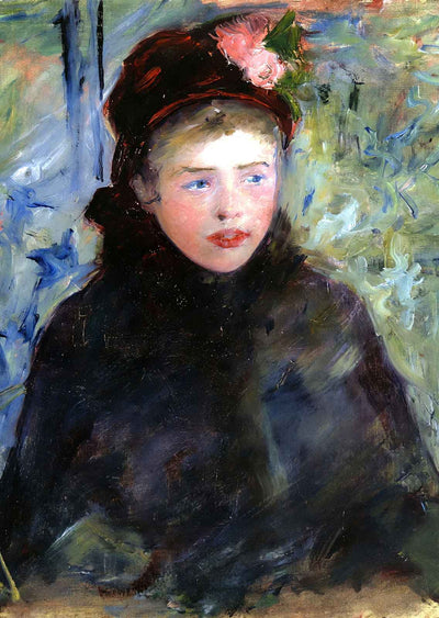 Susan in a Toque Trimmed with Two Roses 1881 by Mary Cassatt Art Print (6 Sizes)