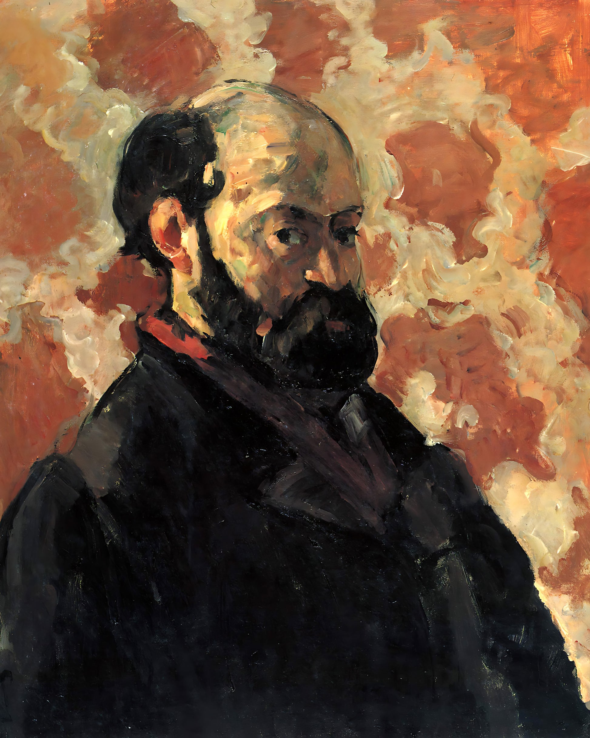 Self Portrait Painting by Paul Cezanne 8x10" Premium Art Print