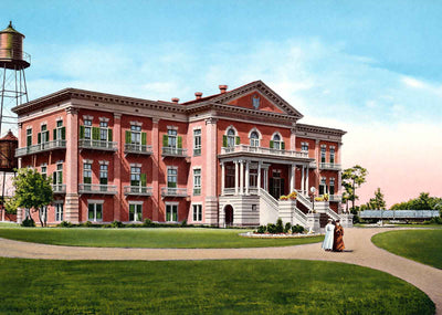 Spanish Sanatorium Tampa FL in 1905 Vintage Print (7 Sizes) - Retouched