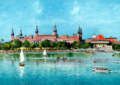 Tampa Bay Hotel in 1907 Vintage Print (7 Sizes) - Acid Free