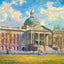 Territorial Capitol Santa Fe NM in 1906 Art Print (7 Sizes)