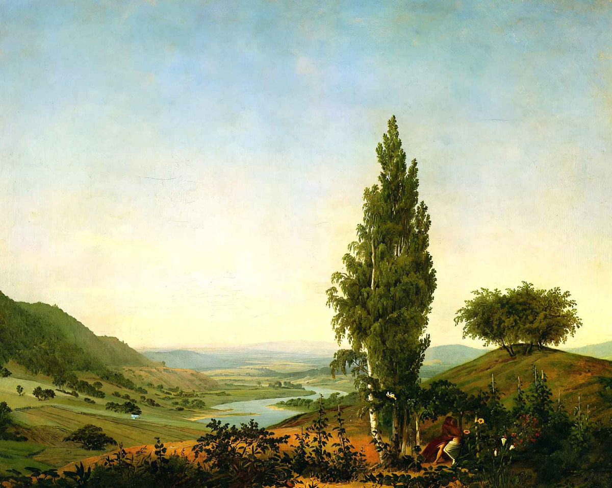 The Summer painting by Caspar David Friedrich (1807)