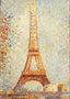 The Eiffel Tower Art Print 1889 Painting by Georges Seurat (6 Sizes)