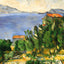 The Bay of L'Estaque from the East 1882 by Paul Cezanne Art Print (6 Sizes)
