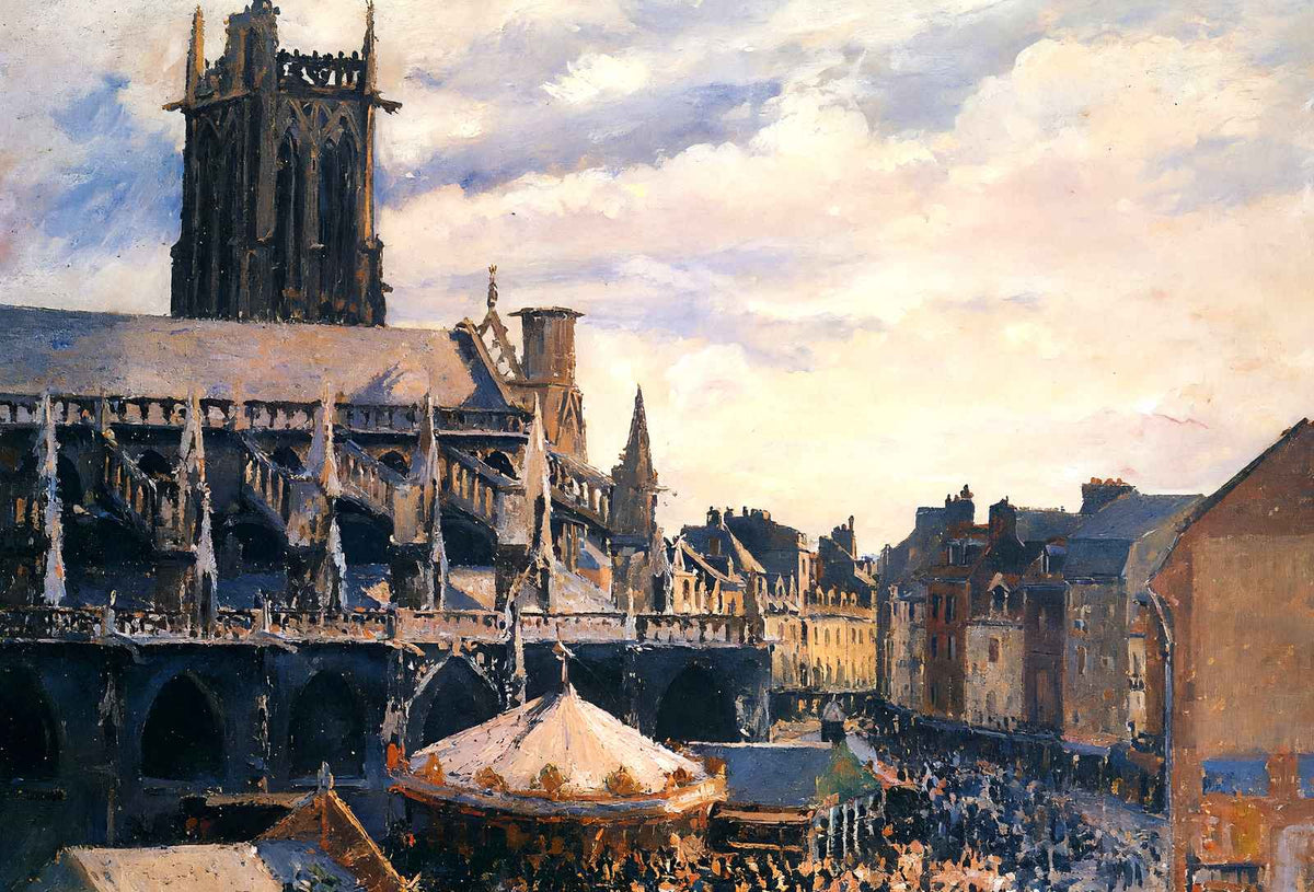The Fair 1901 Art Print (6 Sizes) - Archival Paper