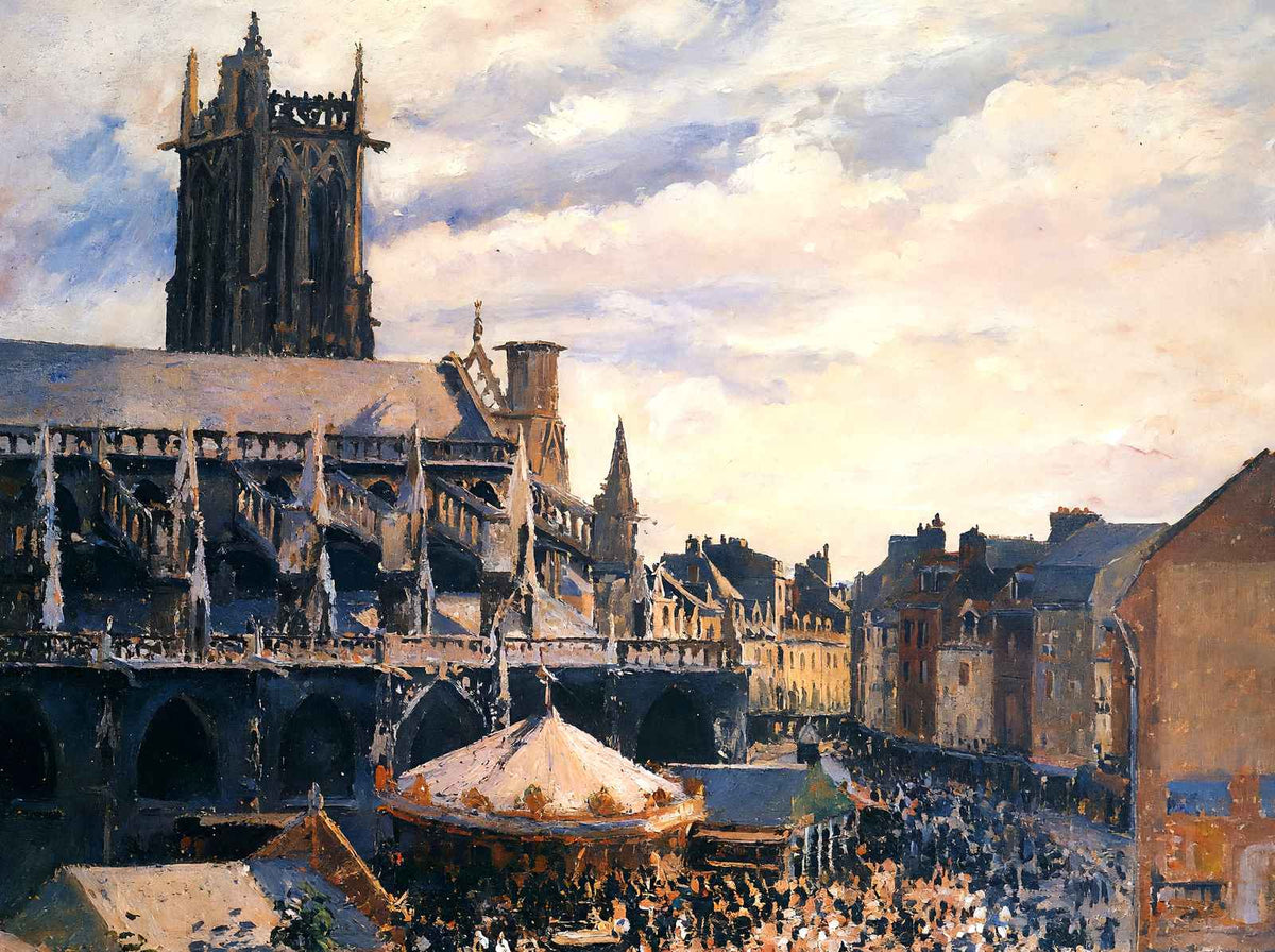 The Fair 1901 Art Print (6 Sizes) - Archival Paper