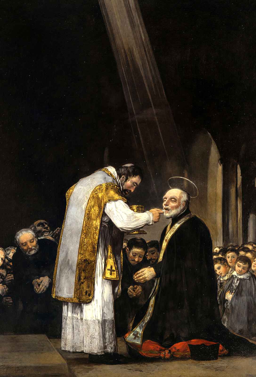 The Last Communion of St. Joseph Calasanz Art Print 1819 by Goya (6 Sizes)