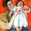 The Barefoot Child art print by Mary Cassatt (1897)