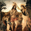 The Baptism of Christ Art Print 1475 Painting by Leonardo da Vinci (6 Sizes)
