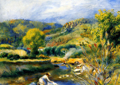 The Laundress 1891 Painting by Pierre-Auguste Renoir Fine Art Print (6 Sizes)
