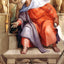 The Prophet Ezekiel Fine Art Print 1510 Painting by Michelangelo (6 Sizes)