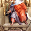 The Prophet Ezekiel Fine Art Print 1510 Painting by Michelangelo (6 Sizes)