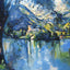 The Lac D'Annecy Art Print 1896 Painting by Paul Cezanne (6 Sizes) - Acid Free