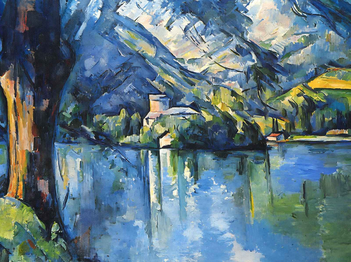 The Lac D'Annecy Art Print 1896 Painting by Paul Cezanne (6 Sizes) - Acid Free