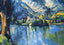 The Lac D'Annecy Art Print 1896 Painting by Paul Cezanne (6 Sizes) - Acid Free