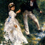 The Promenade 1876 Painting by Pierre-Auguste Renoir Art Print (6 Sizes)