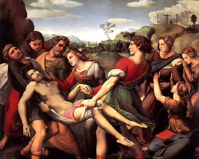 The Deposition Painting by Raphael 8x10" Art Print (Archival Paper)