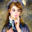 The Ingenue 1877 Painting by Pierre-Auguste Renoir Art Print (6 Sizes)