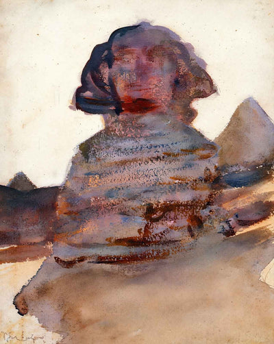 The Sphinx fine art print by John Singer Sargent (1891)